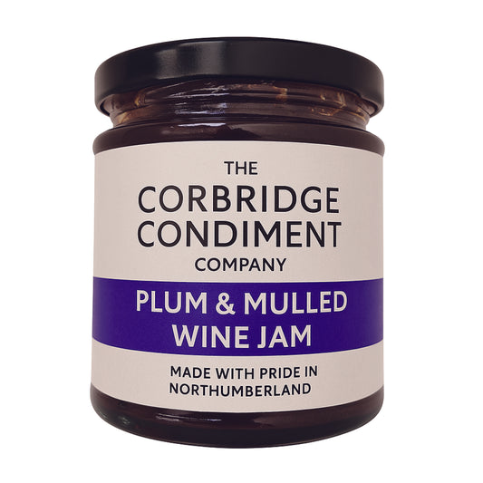 Plum & Mulled Wine Jam